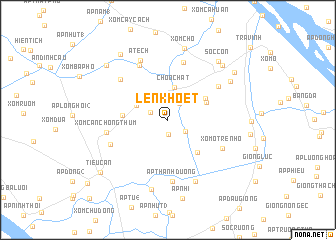 map of Len Khoét