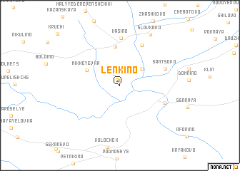 map of Lenkino