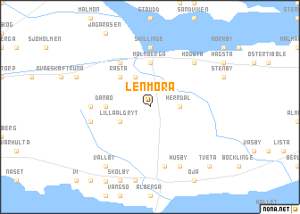 map of Lenmora
