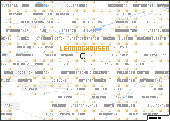 map of Lenninghausen