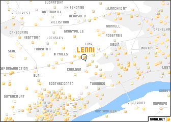 map of Lenni