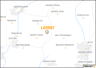 map of Lennoy