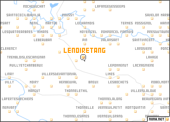 map of Le Noir Étang