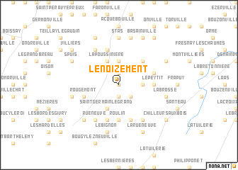 map of Le Noizement