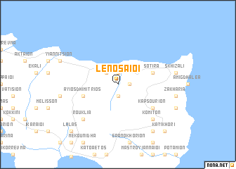 map of Lenosaíoi