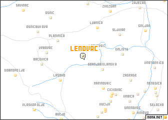 map of Lenovac