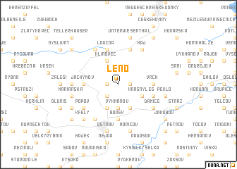 map of Léno