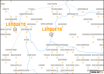 map of Lenquetó