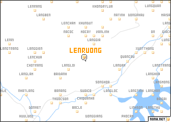 map of Len Ruong