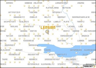 map of Lensian