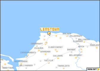 map of Lenstown