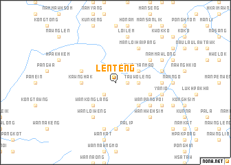 map of Lenteng