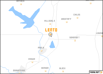 map of Lento