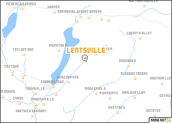 map of Lentsville