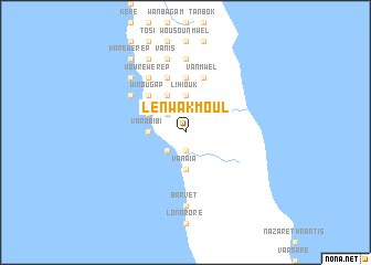 map of Lenwakmoul