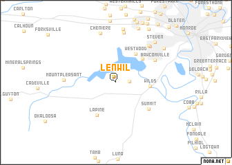 map of Lenwil