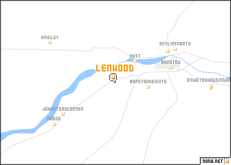 map of Lenwood