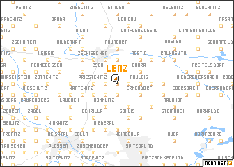 map of Lenz