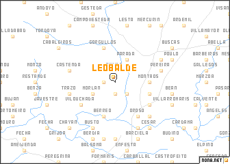 map of Leobalde