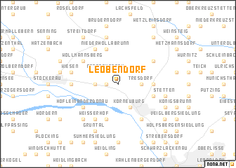 map of Leobendorf