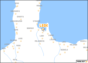 map of Leok