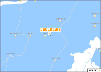 map of Léoladjié