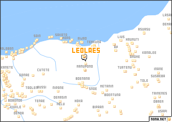map of Leolaes
