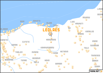 map of Leolaes