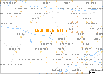 map of Léonards Petits