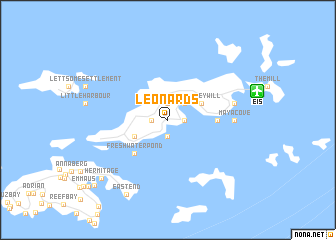 map of Leonards