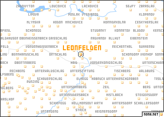 map of Leonfelden