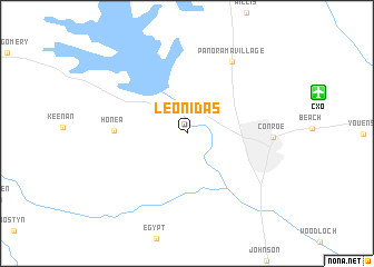 map of Leonidas