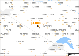 map of Leonidovo