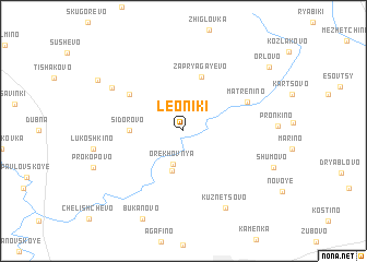 map of Leoniki