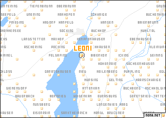 map of Leoni