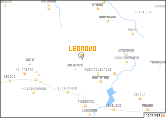 map of Leonovo