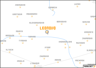 map of Leonovo