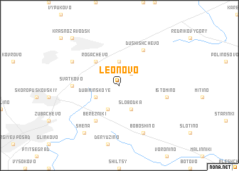 map of Leonovo