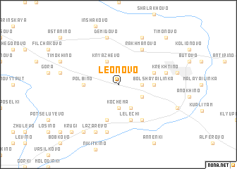 map of Leonovo