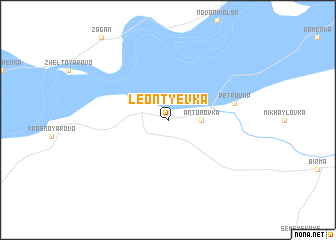 map of Leont\