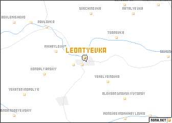 map of Leont\