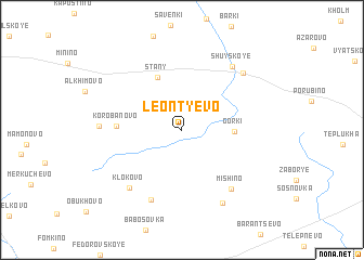 map of Leont\