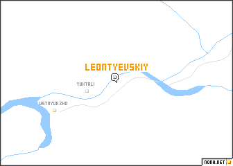 map of Leont\