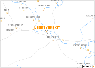 map of Leont\