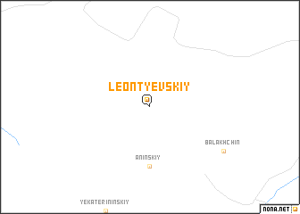map of Leont\