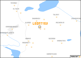 map of Leont\