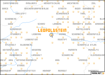 map of Leopoldstein