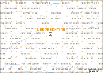 map of Leoprechting