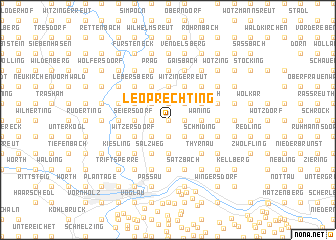 map of Leoprechting