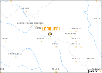 map of Leoqueni